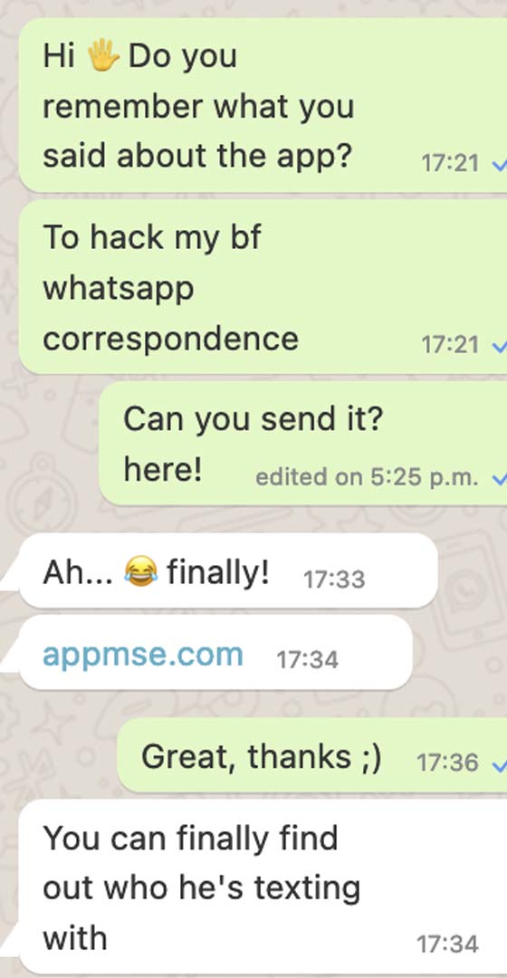 Hakowanie historii SMS według numeru telefonu | Funkcje AppMessenger